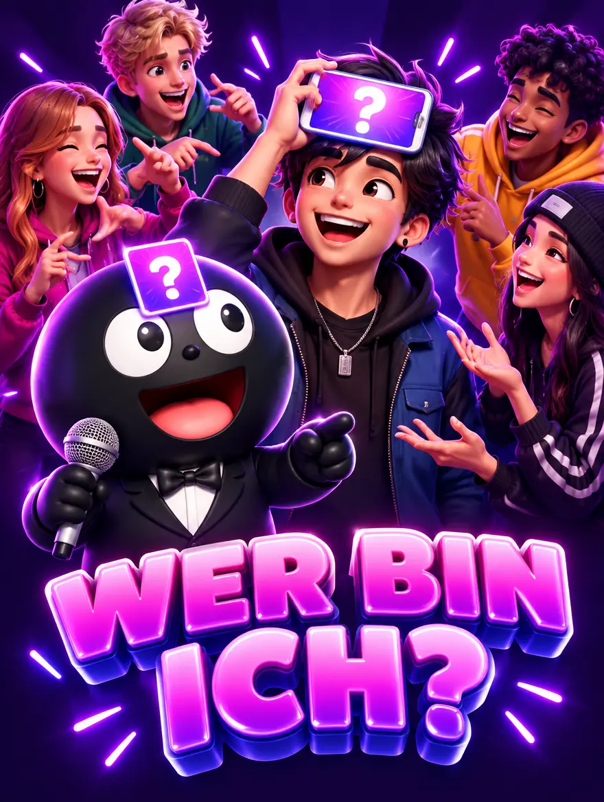 Wer bin ich? — Spielmodus in Survize Party